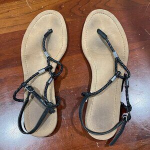 ralph lauren black sandals